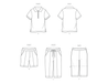 McCall's sewing pattern 8568 Toddlers' Top, Shorts and Pants from Jaycotts Sewing Supplies
