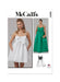 McCall's Sewing Pattern 8581 Empire Waist Dress in Two Lengths from Jaycotts Sewing Supplies