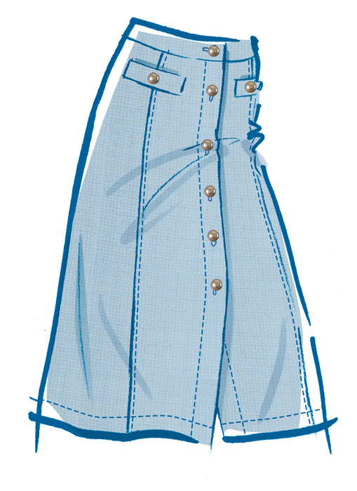 McCall's Sewing Pattern 8586 Top and Skirt in Two Lengths from Jaycotts Sewing Supplies