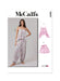 McCall's Sewing Pattern 8587 Top, Shorts and Trouser's from Jaycotts Sewing Supplies