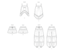 McCall's Sewing Pattern 8587 Top, Shorts and Trouser's from Jaycotts Sewing Supplies