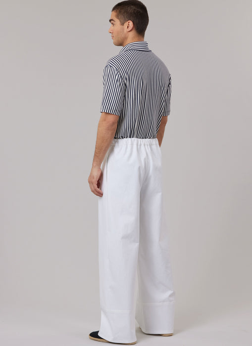 McCall's Sewing Pattern 8588 Unisex Pants in Two Lengths from Jaycotts Sewing Supplies