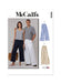 McCall's Sewing Pattern 8588 Unisex Pants in Two Lengths from Jaycotts Sewing Supplies