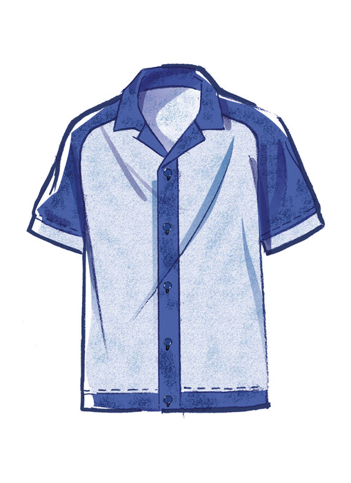 McCall's Sewing Pattern 8590 Men's Top, Shorts and Trousers from Jaycotts Sewing Supplies