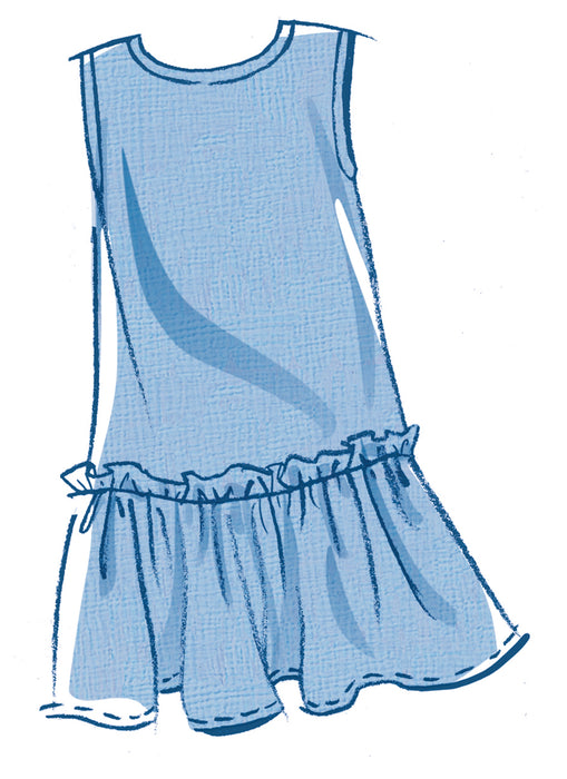 McCall's Sewing Pattern 8593 Girls' Dress and Top from Jaycotts Sewing Supplies