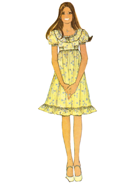 McCall's Sewing Pattern 8594 1970's Dress by Laura Ashley from Jaycotts Sewing Supplies