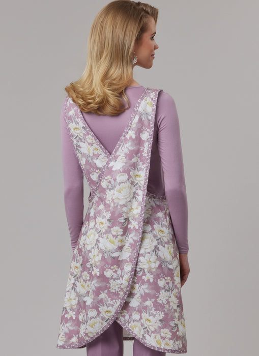 McCall's Sewing Pattern 8598 Misses' Cottage Core Aprons from Jaycotts Sewing Supplies