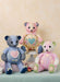 McCall's Sewing Pattern 8599 Patchwork Plush Bears from Jaycotts Sewing Supplies
