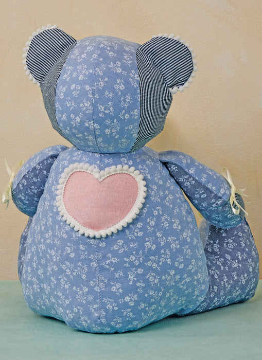 McCall's Sewing Pattern 8599 Patchwork Plush Bears from Jaycotts Sewing Supplies