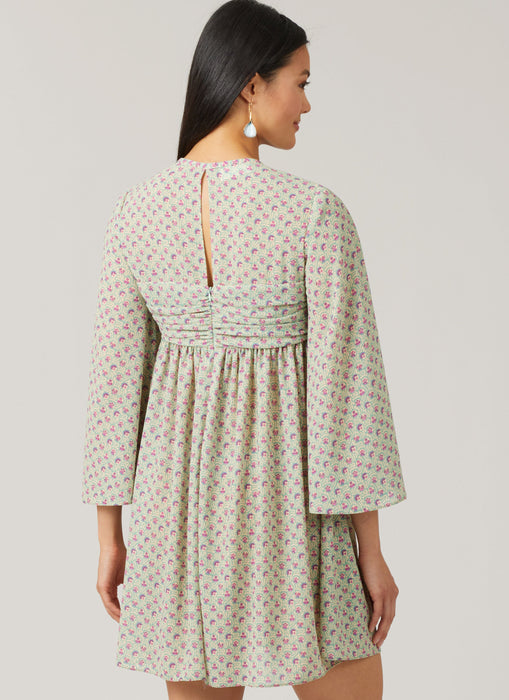McCall's sewing pattern 8602 Babydoll Dress with Sleeve Variations from Jaycotts Sewing Supplies
