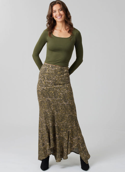McCall's sewing pattern 8608 Asymmetric Skirt from Jaycotts Sewing Supplies