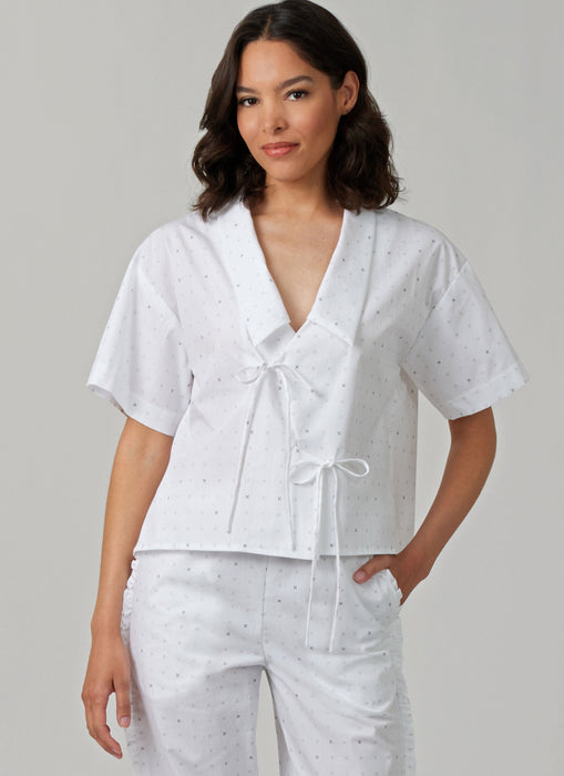 McCall's sewing pattern 8612 Women's Pajamas from Jaycotts Sewing Supplies