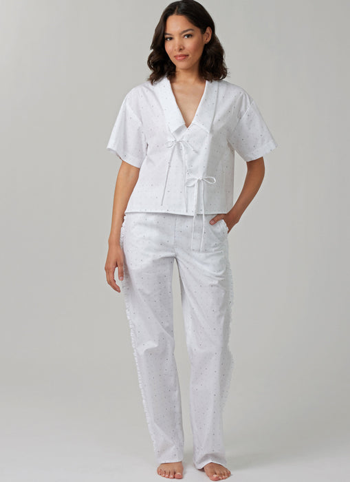 McCall's sewing pattern 8612 Women's Pajamas from Jaycotts Sewing Supplies
