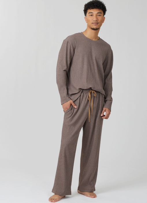 McCall's sewing pattern 8616 Men's Knit Pajamas from Jaycotts Sewing Supplies