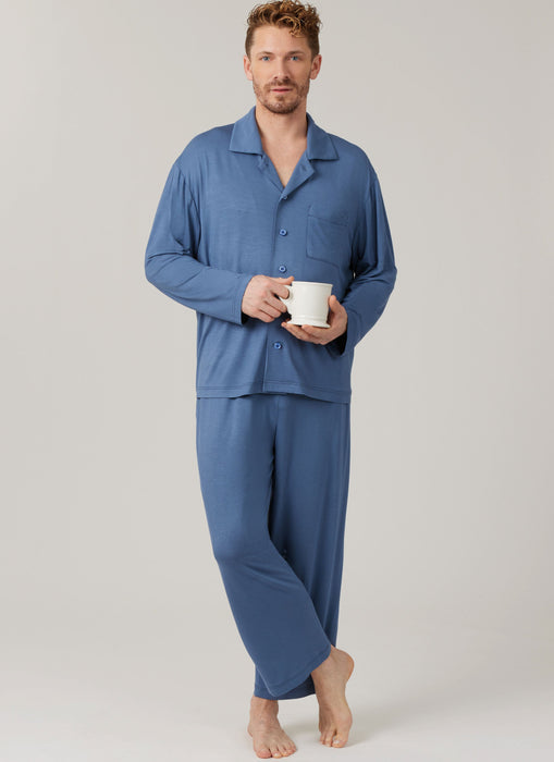 McCall's sewing pattern 8616 Men's Knit Pajamas from Jaycotts Sewing Supplies