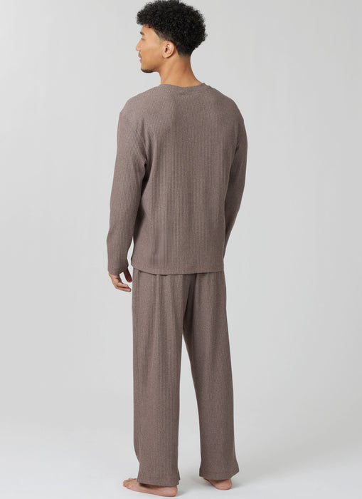 McCall's sewing pattern 8616 Men's Knit Pajamas from Jaycotts Sewing Supplies