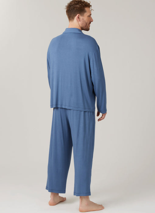 McCall's sewing pattern 8616 Men's Knit Pajamas from Jaycotts Sewing Supplies