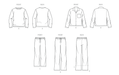McCall's sewing pattern 8616 Men's Knit Pajamas from Jaycotts Sewing Supplies