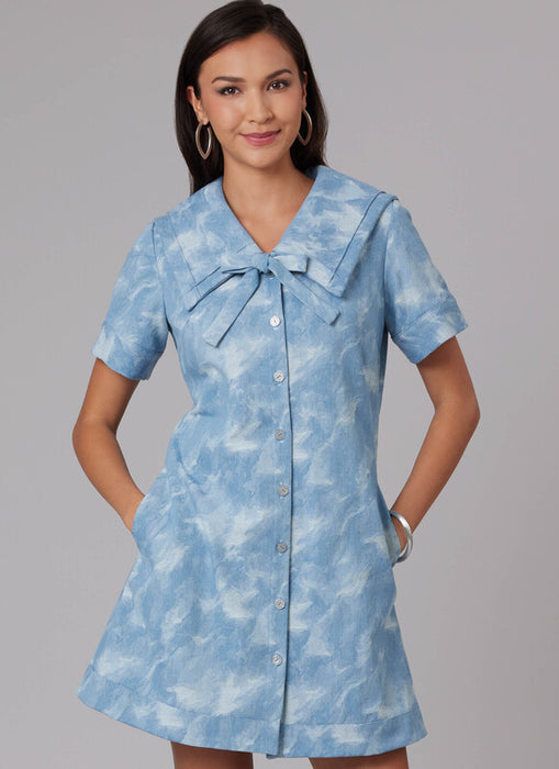 McCall's sewing pattern 8625 Misses' Dress with Sleeve Variations from Jaycotts Sewing Supplies