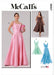 McCall's sewing pattern 8627 Misses' and Women's Special Occasion Dress in Two Lengths from Jaycotts Sewing Supplies