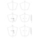 McCall's sewing pattern 8628 Misses' Cape in Two Lengths and Tie Belt from Jaycotts Sewing Supplies