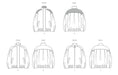McCall's sewing pattern 8629 Misses' Blouson Jacket with Neckline Variations from Jaycotts Sewing Supplies