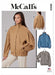 McCall's sewing pattern 8629 Misses' Blouson Jacket with Neckline Variations from Jaycotts Sewing Supplies