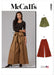 McCall's sewing pattern 8631 Misses' Pleated Shorts and Trousers from Jaycotts Sewing Supplies