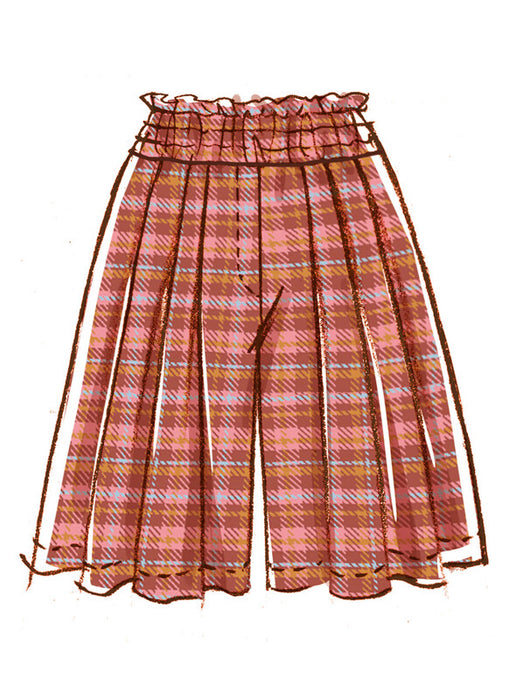 McCall's sewing pattern 8634 Misses' Lounge Top in Two Lengths, Shorts and Pants from Jaycotts Sewing Supplies