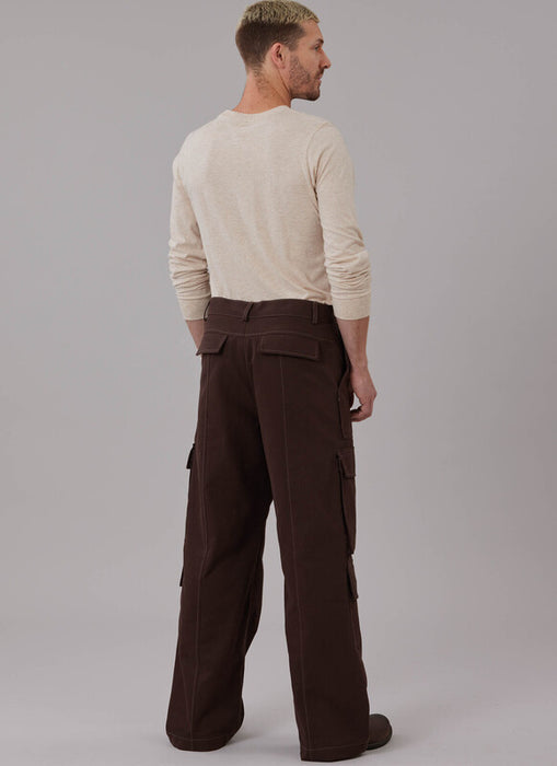 McCall's sewing pattern 8639 Men's Cargo Pants from Jaycotts Sewing Supplies