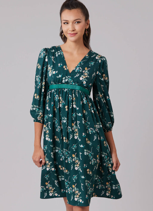 McCall's sewing pattern 8643 Misses' Lined Dresses by Laura Ashley from Jaycotts Sewing Supplies