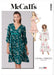 McCall's sewing pattern 8643 Misses' Lined Dresses by Laura Ashley from Jaycotts Sewing Supplies