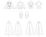 McCall's sewing pattern 8644 Misses' Jacket, Tops, Skirt and Pants from Jaycotts Sewing Supplies