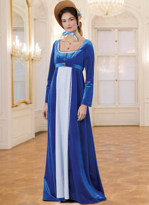 McCall's sewing pattern 8648 Misses' Regency Coat and Open Robes from Jaycotts Sewing Supplies