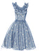 McCall's sewing pattern 8650 Misses' and Miss Petite Ruffle Neck Midi Dress from Jaycotts Sewing Supplies