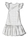McCall's sewing pattern 8651 Misses' and Miss Petite Drop Waist Mini Dress from Jaycotts Sewing Supplies