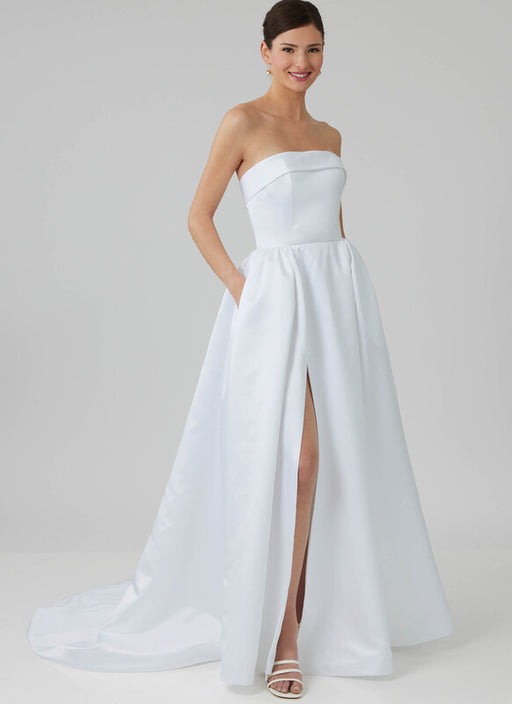 McCall's sewing pattern 8653 Misses' and Women's Strapless Wedding Gown from Jaycotts Sewing Supplies