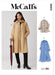 McCall's sewing pattern 8655 Misses' Trench Coat in Three Lengths with Optional Hood from Jaycotts Sewing Supplies