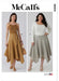 McCall's sewing pattern 8659 Misses' and Women's Handkerchief Hem Skirt and Tie Belt from Jaycotts Sewing Supplies