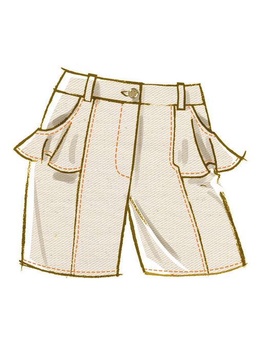 McCall's sewing pattern 8660 Misses' Shorts and Jeans from Jaycotts Sewing Supplies