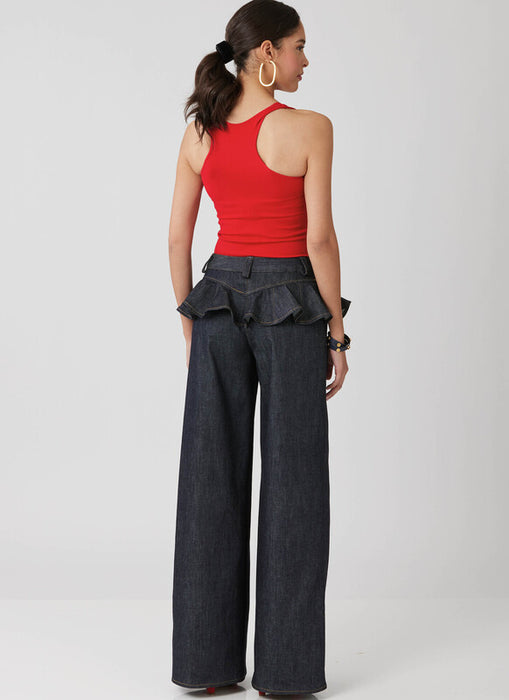 McCall's sewing pattern 8660 Misses' Shorts and Jeans from Jaycotts Sewing Supplies