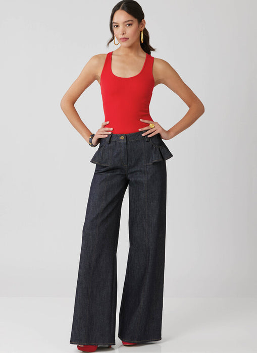 McCall's sewing pattern 8660 Misses' Shorts and Jeans from Jaycotts Sewing Supplies