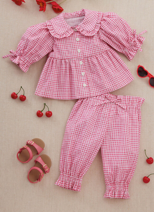 McCall's sewing pattern 8665 Babies' Tops, Bloomers and Pants from Jaycotts Sewing Supplies