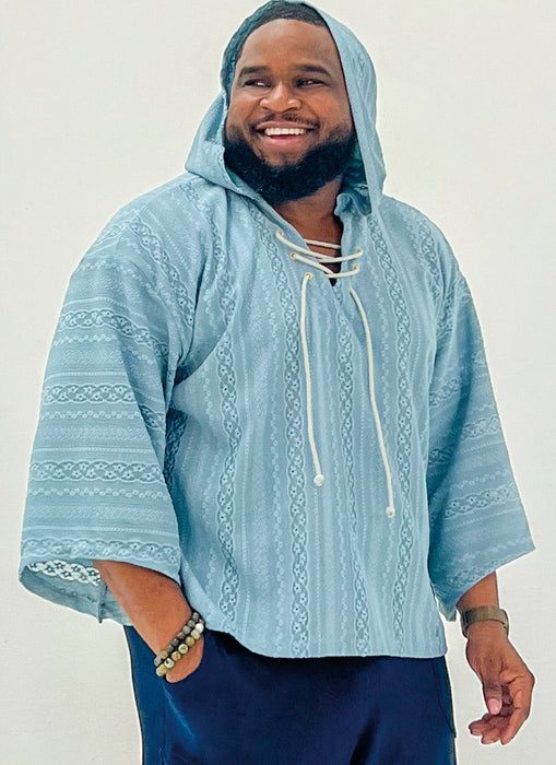 Know Me sewing pattern 2025 Men's Top, Hoodie and Pants from Jaycotts Sewing Supplies