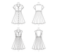 Know Me sewing pattern 2031 Misses' Dresses from Jaycotts Sewing Supplies
