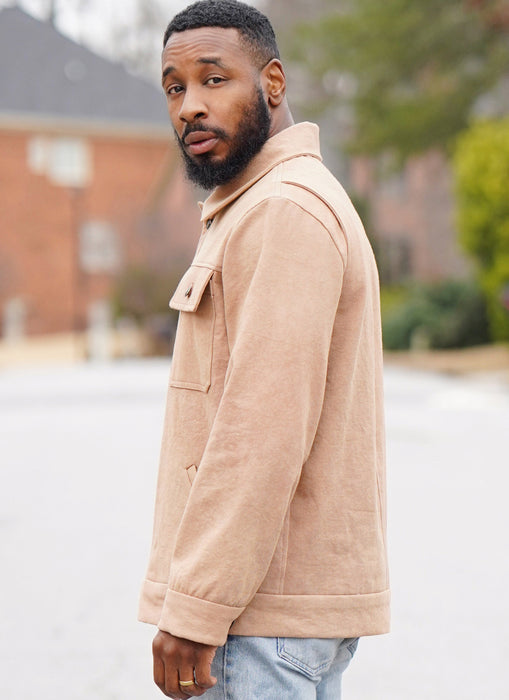 Know Me sewing pattern 2036 Men's Jacket from Jaycotts Sewing Supplies