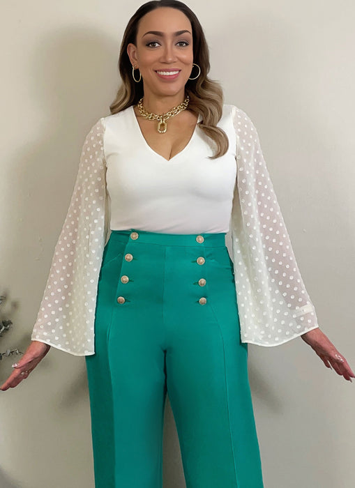 Know Me sewing pattern 2043 Misses’ Bodysuits and Pants from Jaycotts Sewing Supplies