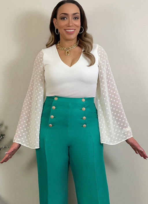 Know Me sewing pattern 2043 Misses’ Bodysuits and Pants from Jaycotts Sewing Supplies