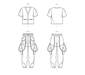 Know Me sewing pattern 2047 Men's Shirt and Jogger Pants from Jaycotts Sewing Supplies