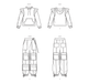 Know Me sewing pattern 2054 Sweatshirt and Cargo Pants by Keechii B Style from Jaycotts Sewing Supplies